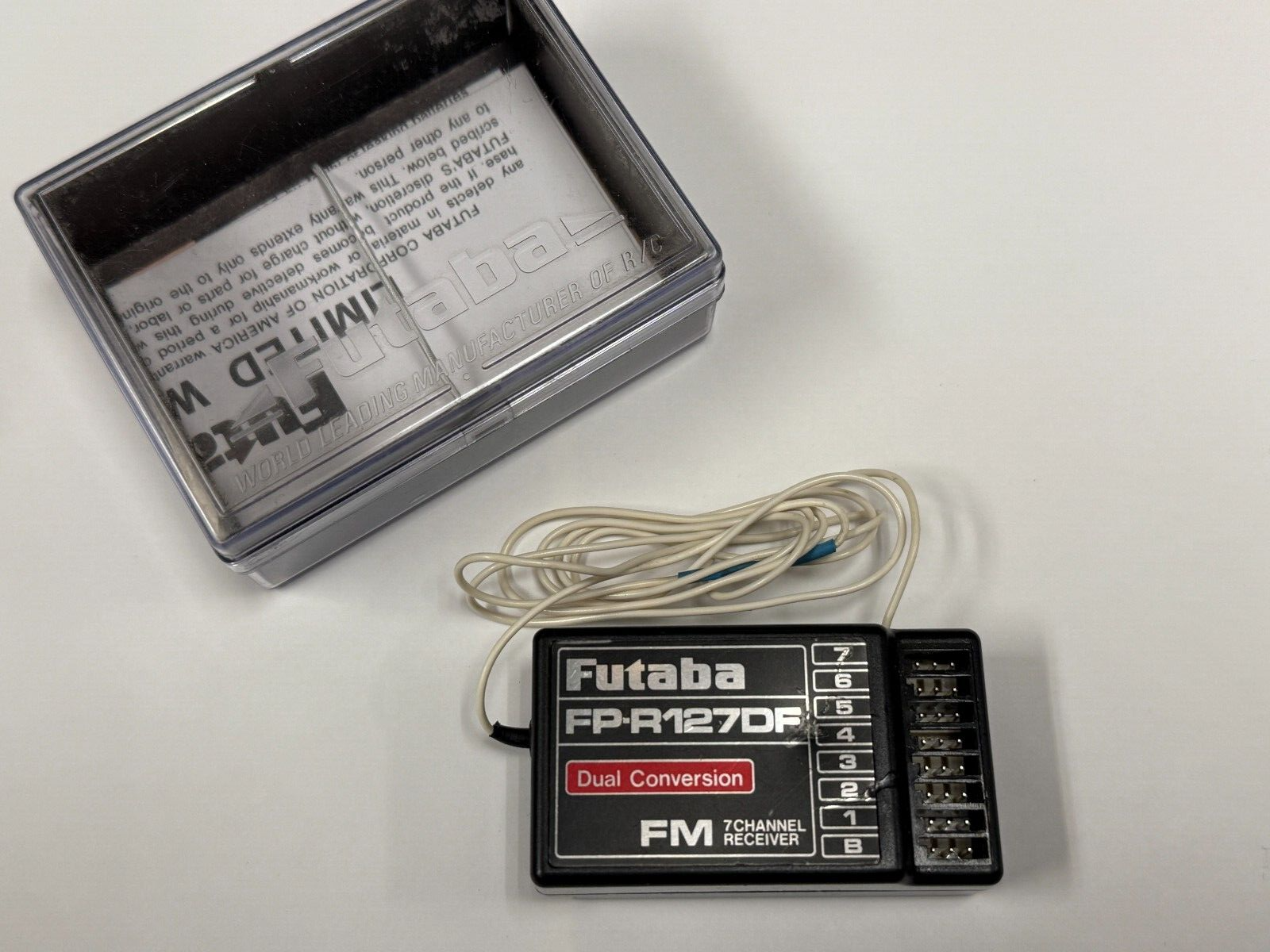 Really Nice Futaba R127DF 127DF 72MHZ RC AIR Remote Control Airplane Receiver RX