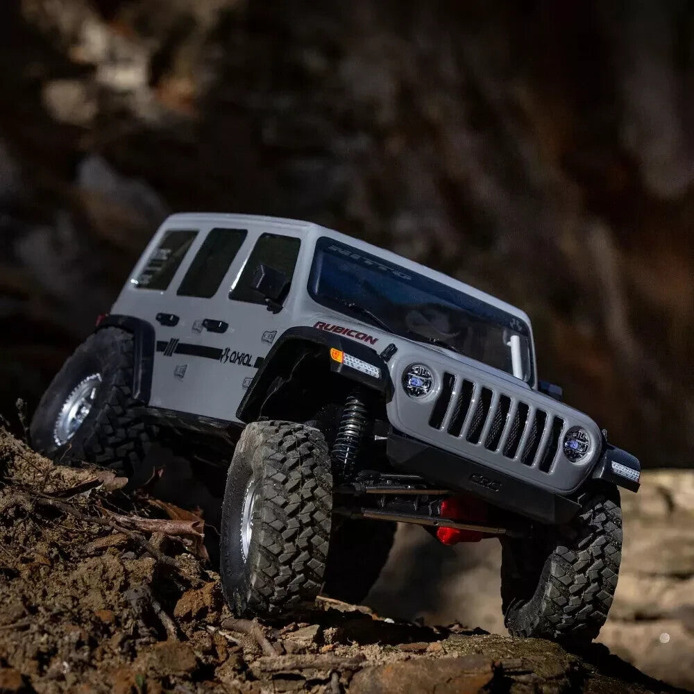 Axial 1/10 Scale SCX10 III Jeep JLU Wrangler 4X4 Rock Crawler W/Portals RTR Gray