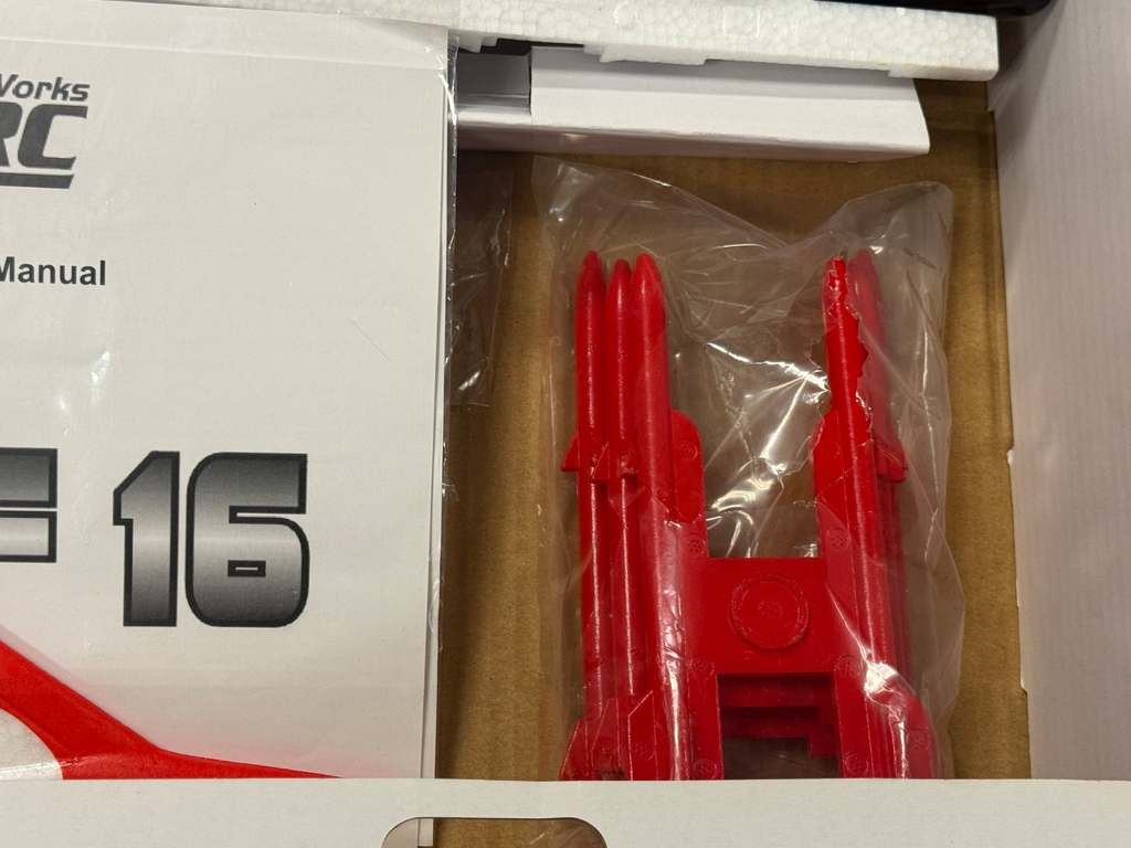 New Blitz RC F16 F-16 Fighting Falcon Brushless Replacement Airframe