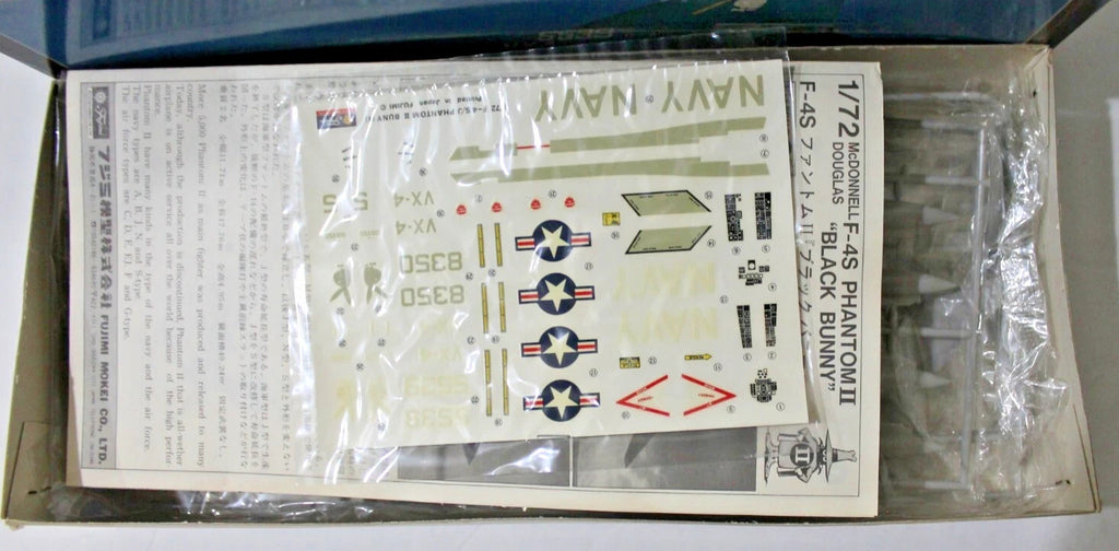 RARE Fujimi F-4S Phantom II 'Black Bunny' VX-4 Vanguards 'Vandy 1' in 1/72  G1