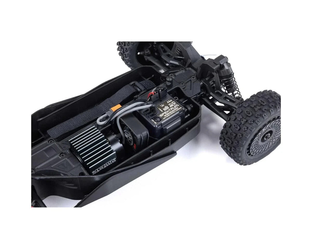 Arrma Typhon Grom MEGA 4WD 380 Brushed 1/18 Buggy RTR Red ARA2106T1