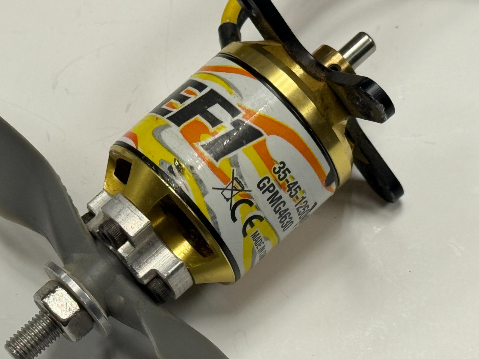 Rimfire 3545-1250KV EF1 Brushless RC Remote Control Model Airplane Motor