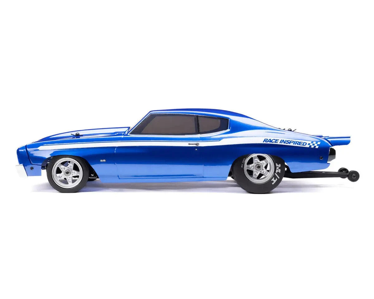 Losi 1/16 1970 Chevelle 2WD RTR Ready To Run RC Drag Car Blue LOS01023T1