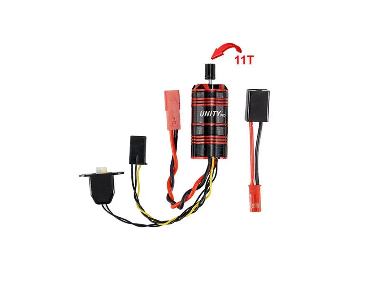 Furitek UNITY PRO 2-in-1 Micro FOC Brushless System 3500kV FUR-2575 FRU2575 TRX4
