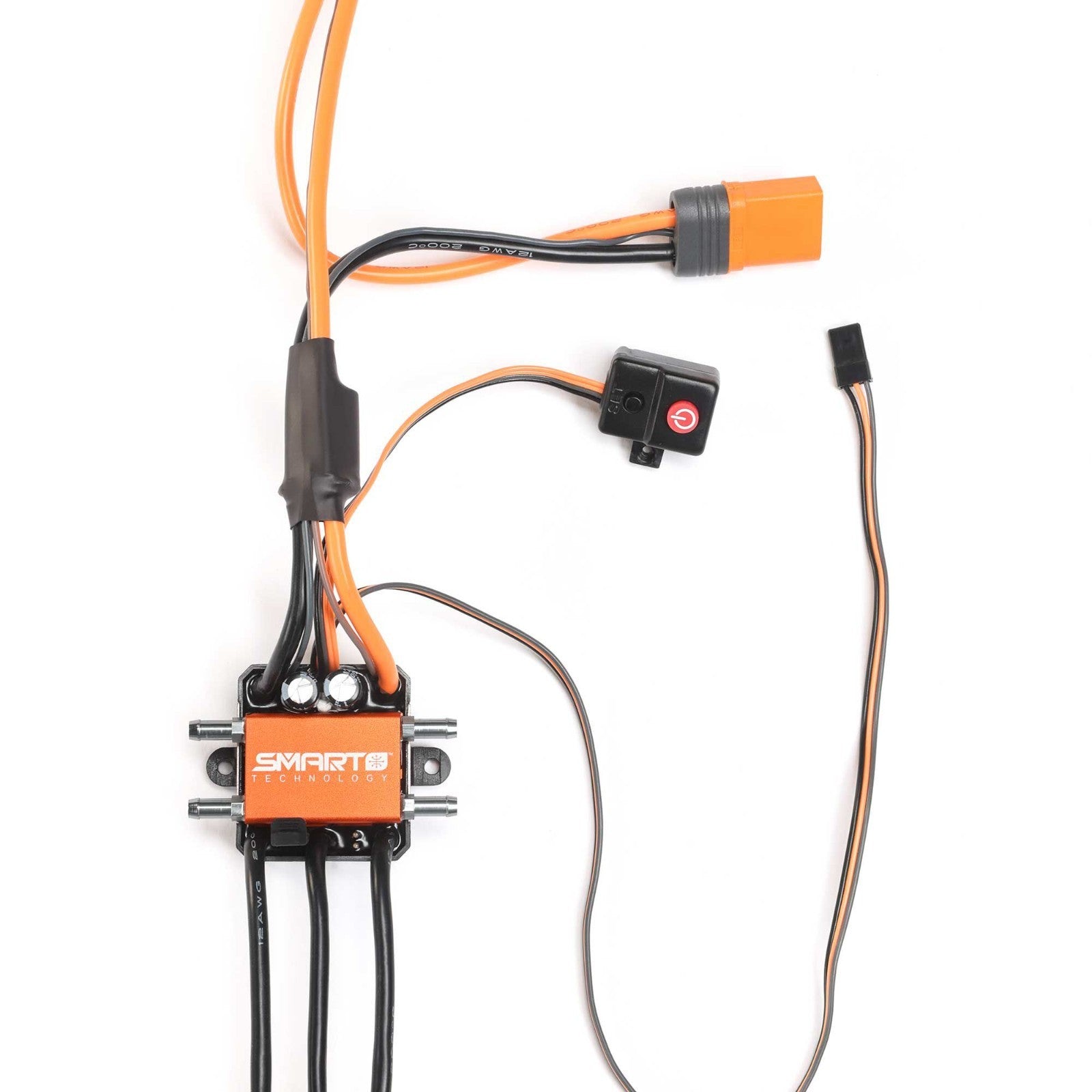 Spektrum SPMXME1060 Firma 90A 90 Amp Smart Brushless Marine ESC : Blackjack 24"