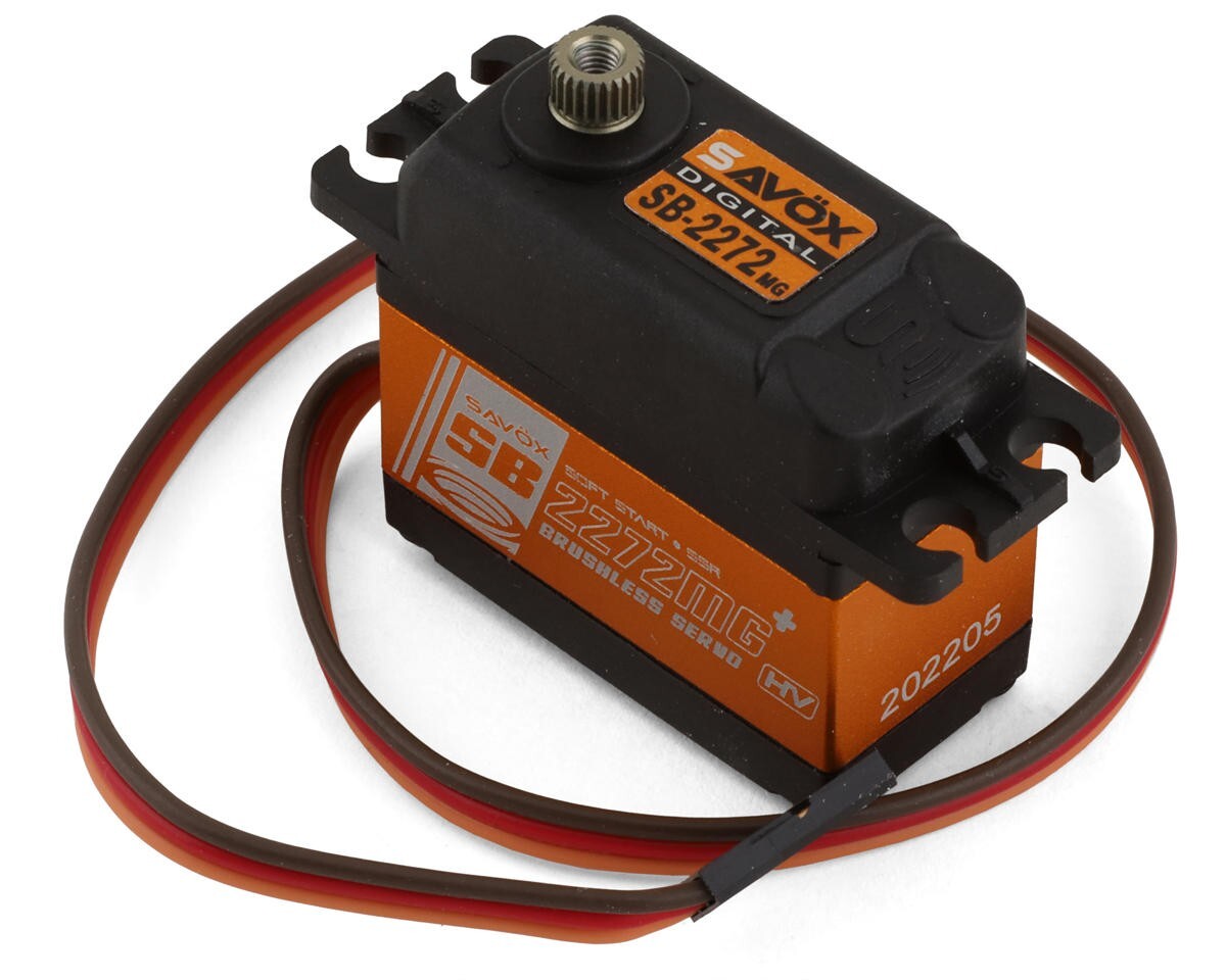 Savox SB-2272MGP Brushless Lightning Speed HV Steel Gear Digital Gyro Servo