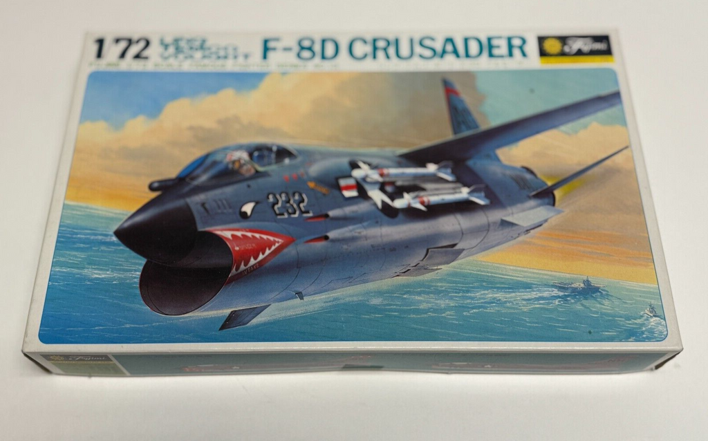 Fujimi F-8D Crusader 1:72 Airplane Model Kit Ling Temco Vought #7AI3 NIB ~ M2 #7