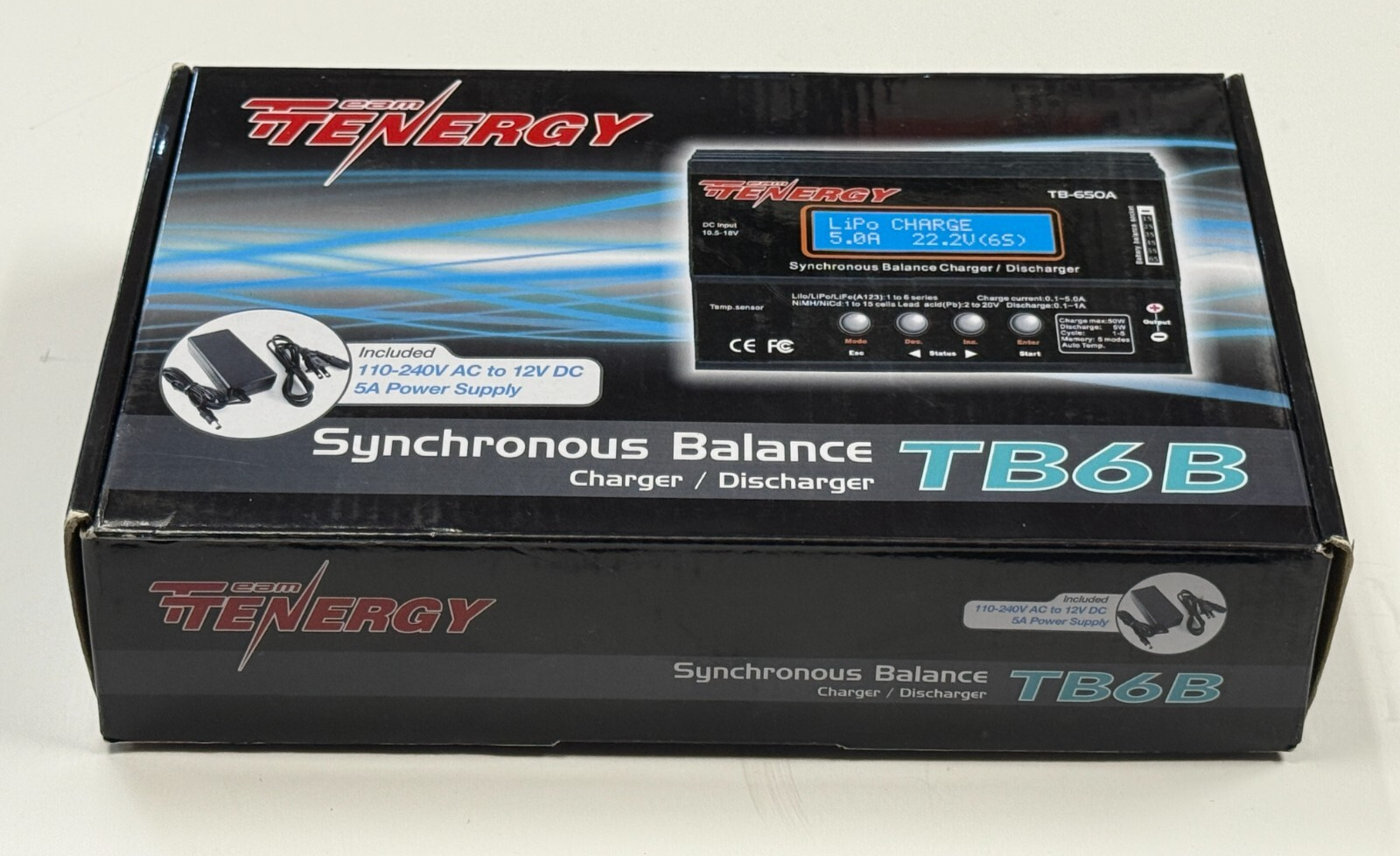 Excellent Tenergy TB6B RC Remote Control Airplane / Car Battery Charger