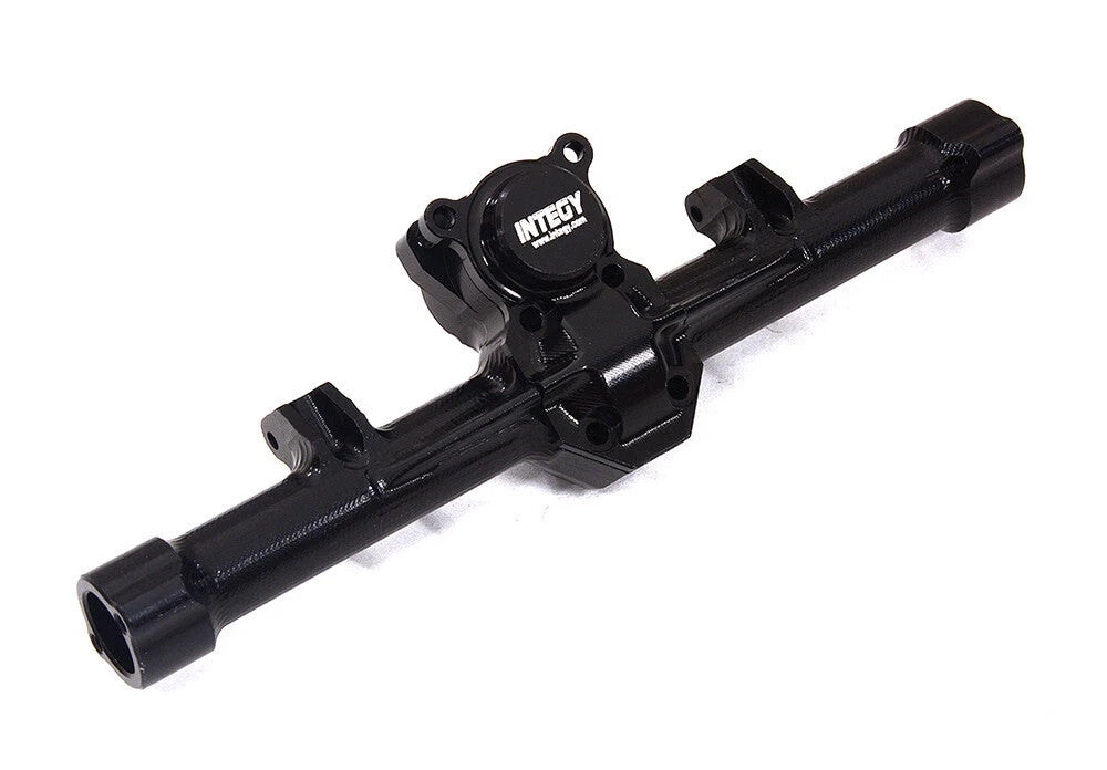 Billet Machined Rear Axle Housings for Axial 1/24 SCX24 Rock Crawler C32954BLACK