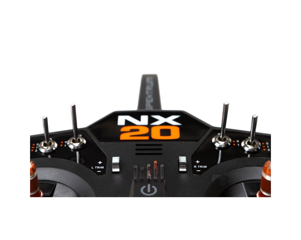 Spektrum RC NX20 2.4GHz DSMX 20-Channel Radio System Transmitter Only SPMR20500