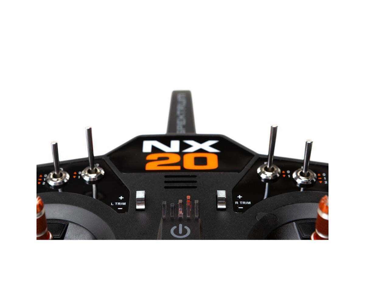 Spektrum RC NX20 2.4GHz DSMX 20-Channel Radio System Transmitter Only SPMR20500