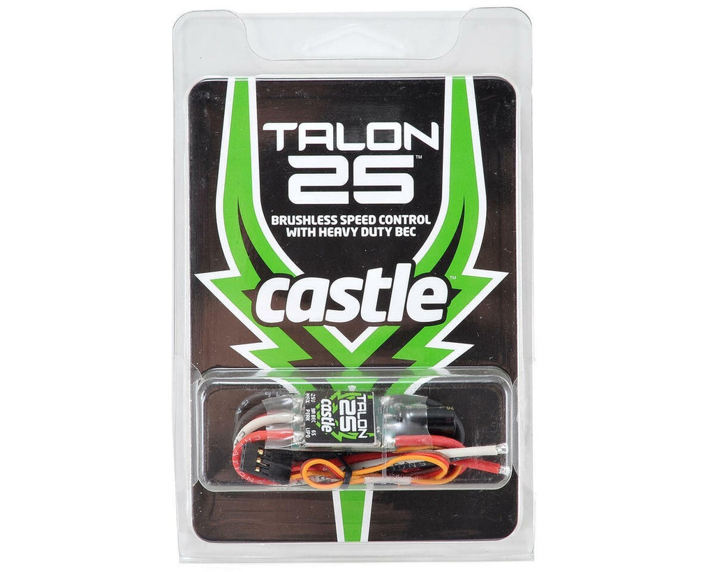 Castle Creations Talon 25 Brushless Airplane Heli ESC Phoenix Talon HV 25A ICE