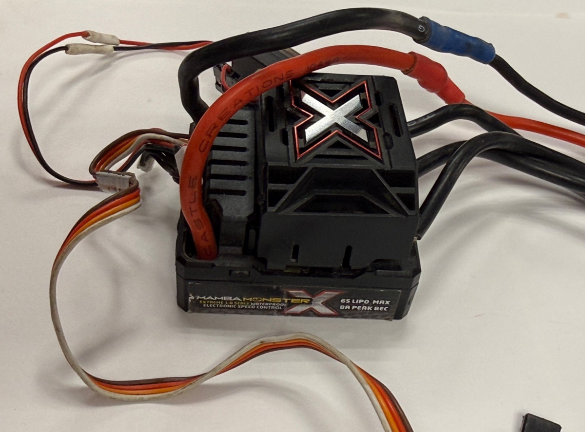 Castle Creations Mamba Monster X 6S 1/8 Brushless ESC 010-0145-00