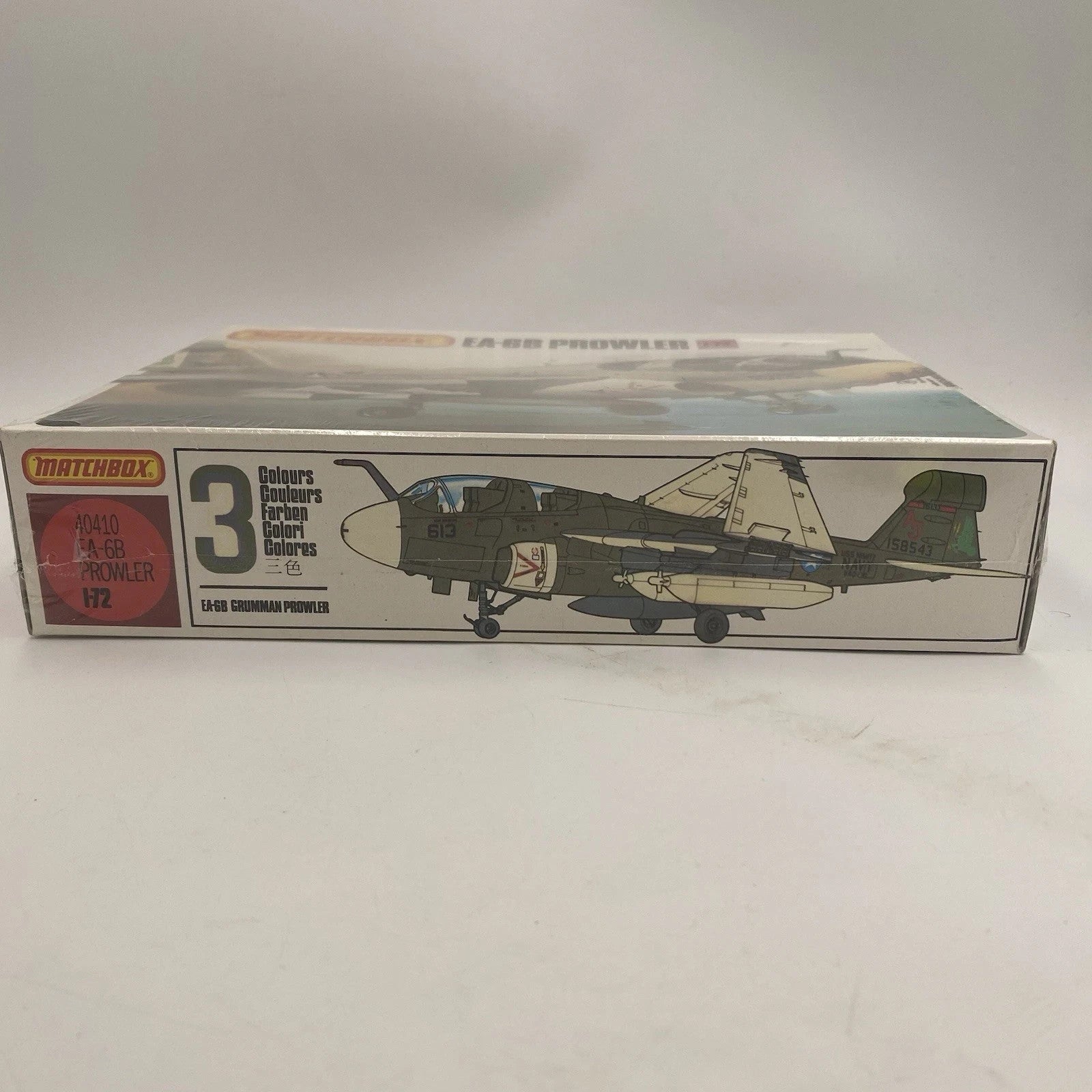 Matchbox 1/72 Grumman EA-6B Prowler Plastic Model Kit 40410 1983