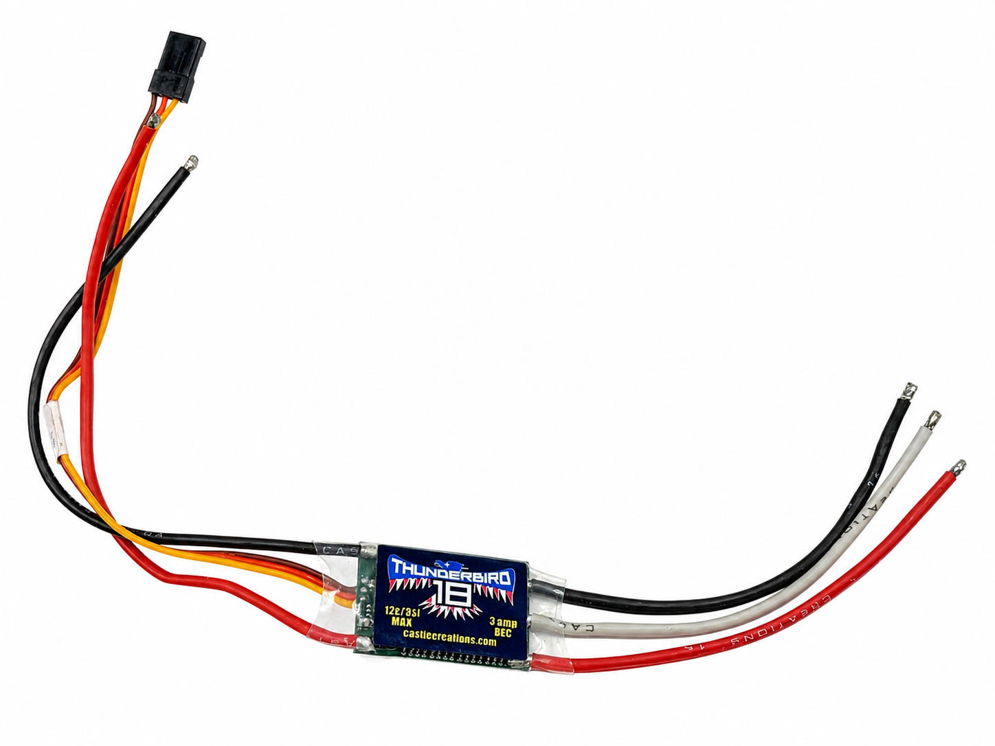 Excellent Castle Creations Thunder Bird 18 RC Airplane ESC Speed Control