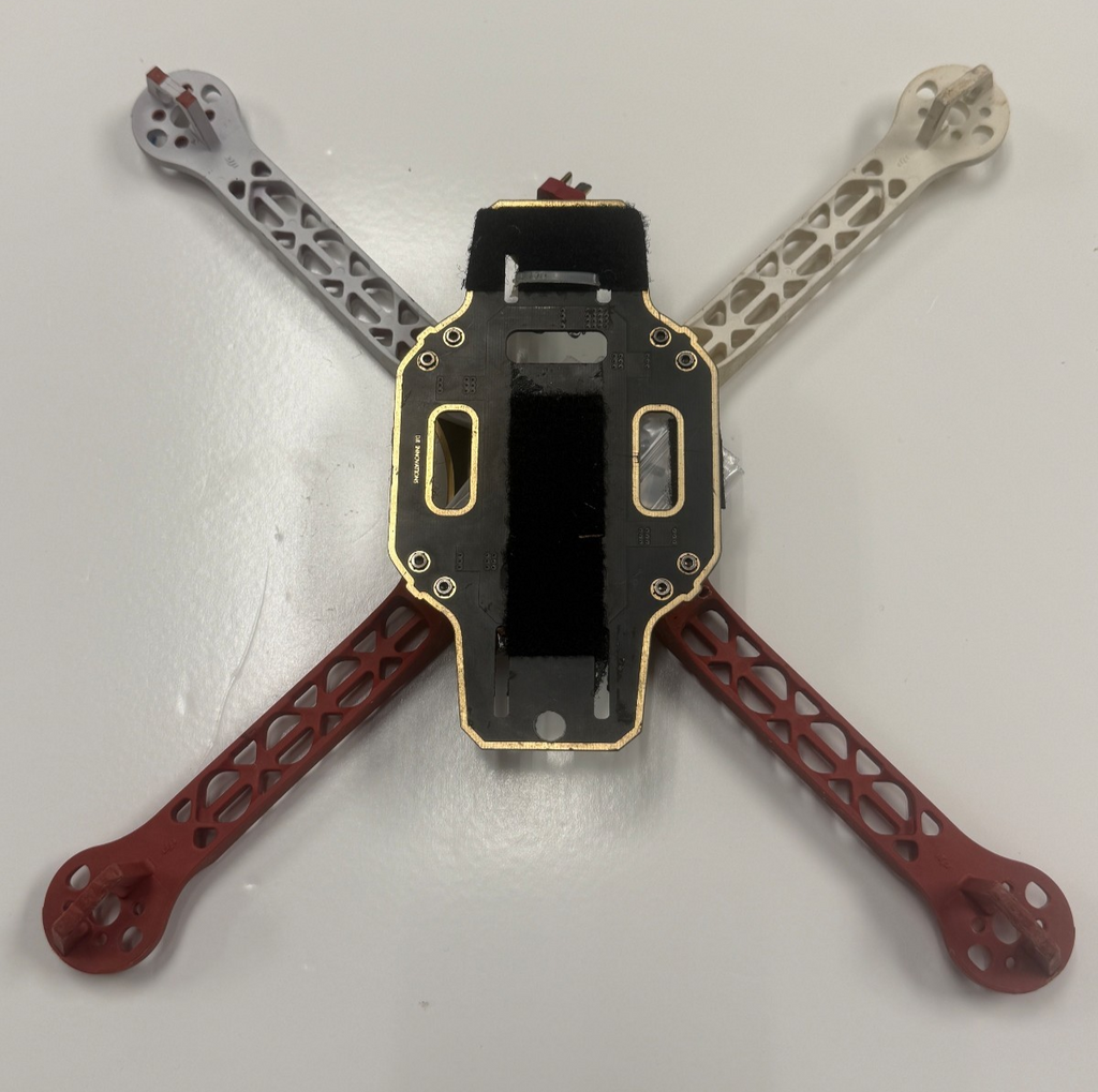 Nice DJI Flame Wheel F450 Quadcopter Drone Frame PDB Red White Arms