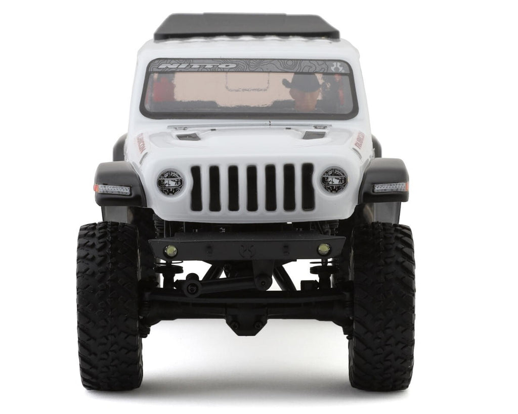 Axial SCX24 Jeep JT Gladiator 1/24 Scale 4WD RTR Ready To Run Crawler White