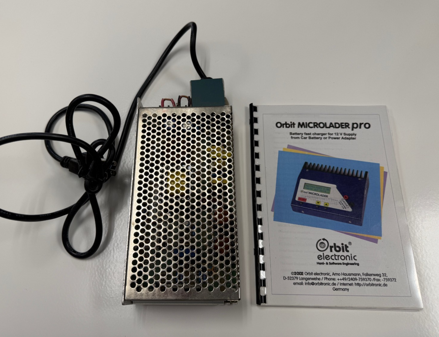 Orbit Microlader Pro RC Remote Control Model Airplane / Car Battery Charger !!