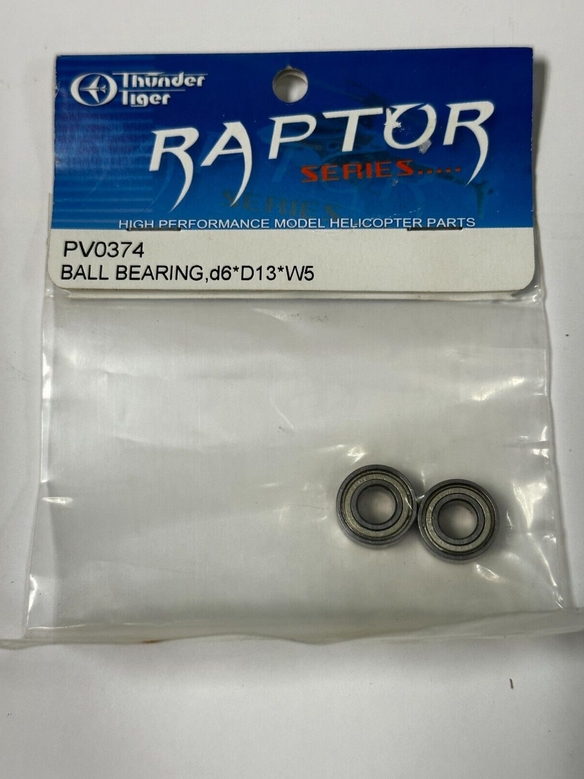 New Thunder Tiger TT RC Helicopter Raptor .30 .50 30 50 Ball Bearing PV0374