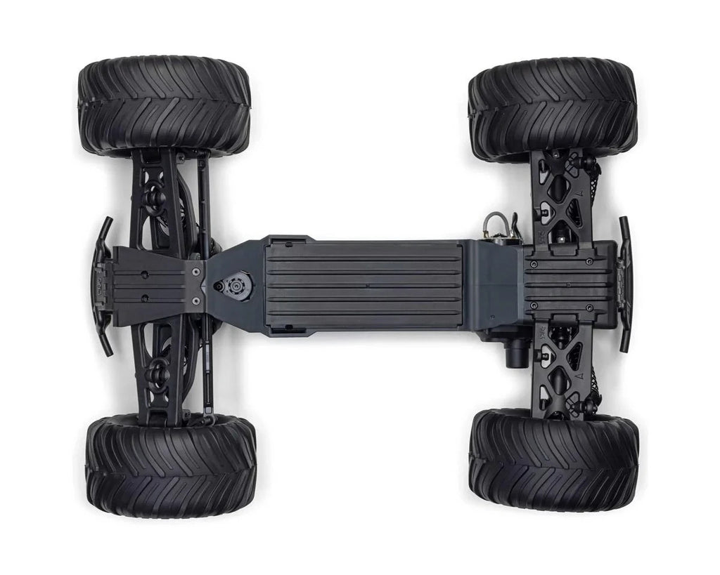 Arrma Gorgon 4x2 MEGA 550 Brushed 1/10 Monster Truck Ready-To-Assemble Kit Clear