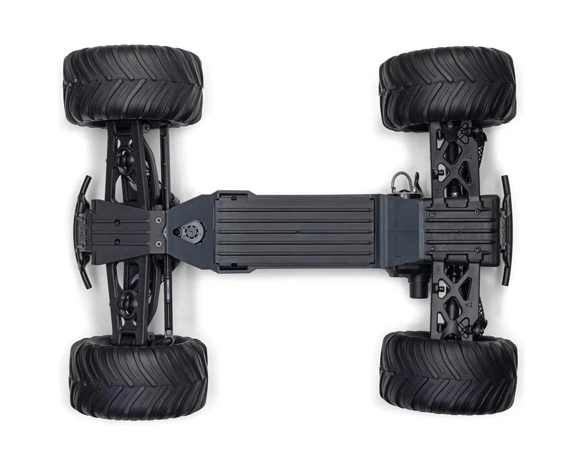 Arrma Gorgon 4x2 MEGA 550 Brushed 1/10 Monster Truck Ready-To-Assemble Kit Clear