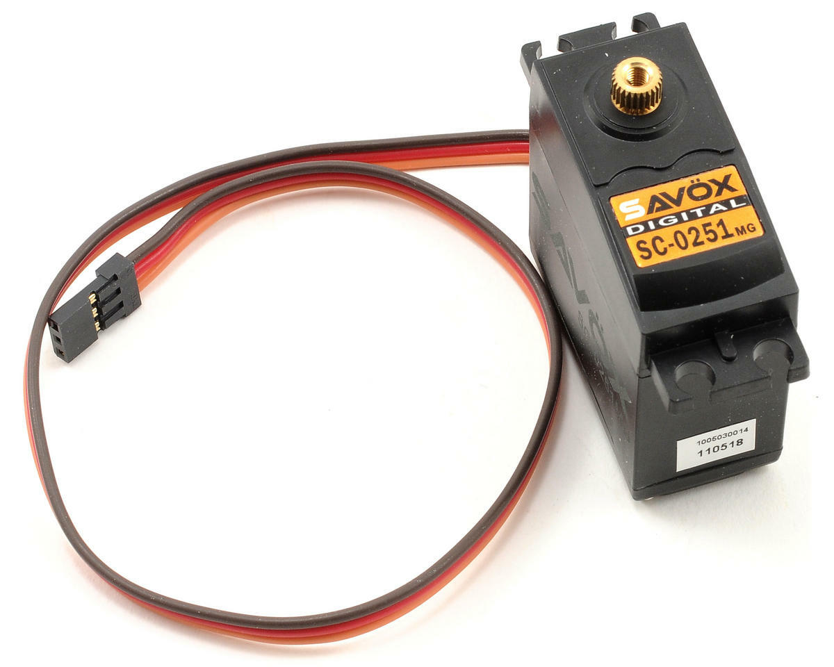 Savox SC-0251 0251 Standard Digital High Torque Metal Gear MG RC Servo : Crawler