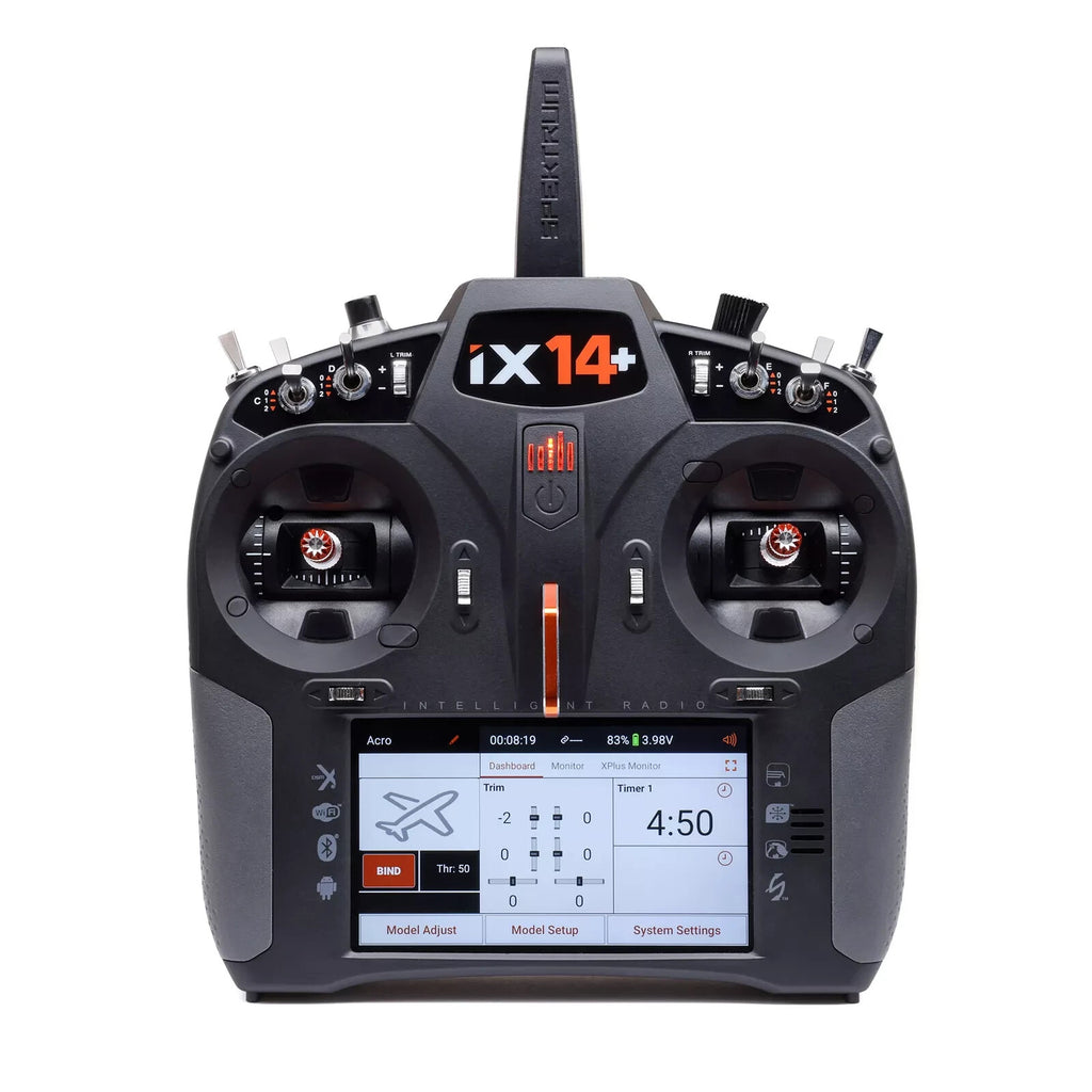 Spektrum iX14+ 14 Plus Channel DSMX RC Remote Control Transmitter Only SPMR14010