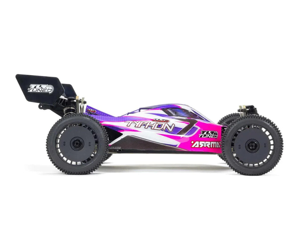 Arrma Typhon "TLR Tuned" 1/8 4WD RC Buggy Roller Pink / Purple ARA8306