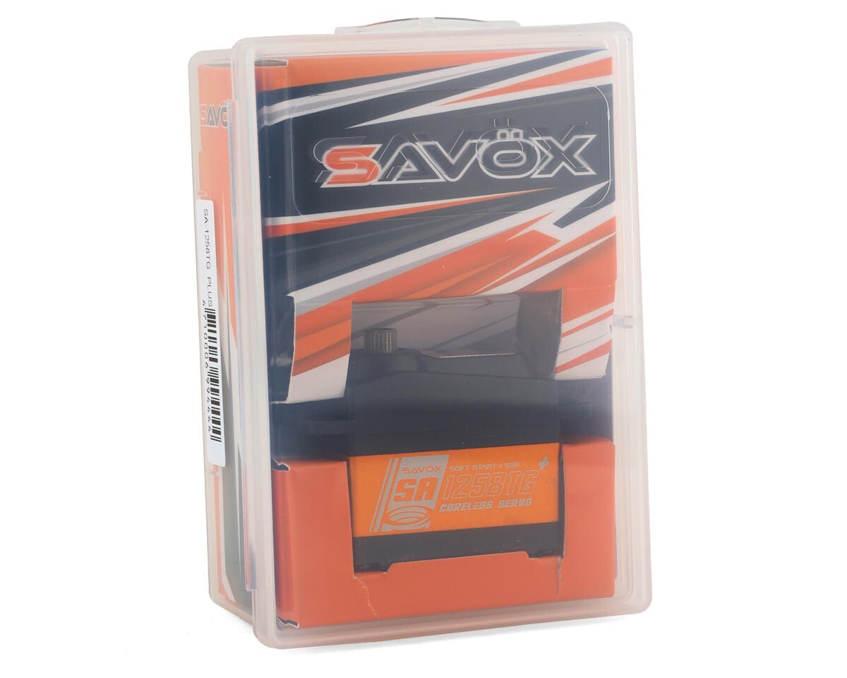 Savox SC-1258TG 1258 1258TG PLUS RC Coreless Titanium Gear Digital Servo SSR