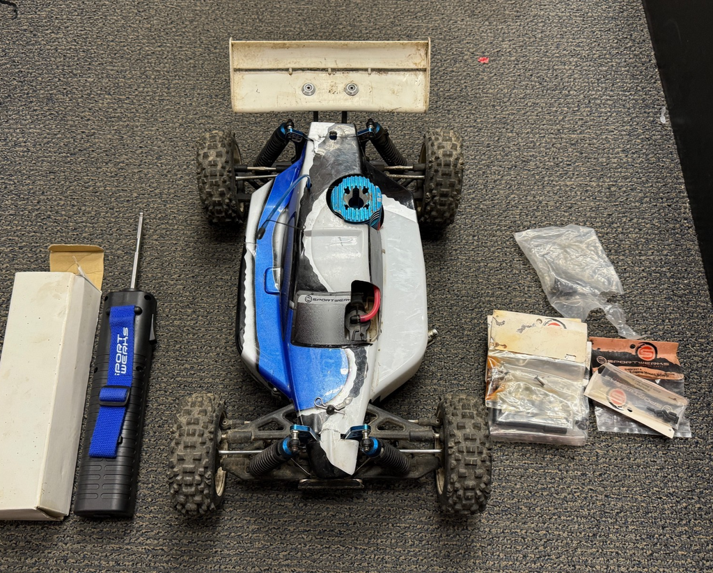 Sportwerks Mayhem 1/8 Scale Nitro RC Remote Control Off Road Buggy SWK1200