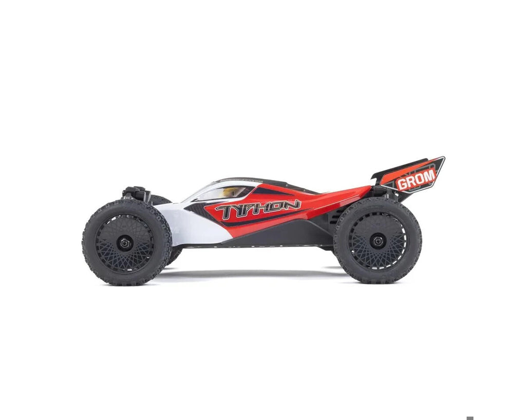 Arrma Typhon Grom MEGA 4WD 380 Brushed 1/18 Buggy RTR Red ARA2106T1
