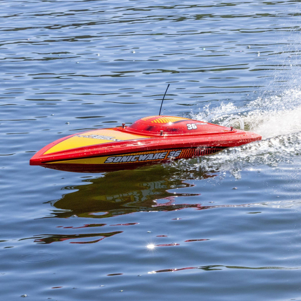 Pro Boat PRB-2171T2 Sonicwake 36 V3 Self-Righting Brushless 8S RTR Black