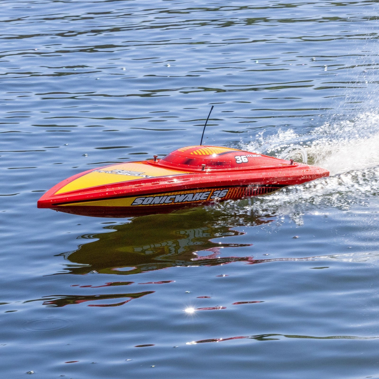 Pro Boat PRB-2171T2 Sonicwake 36 V3 Self-Righting Brushless 8S RTR Black