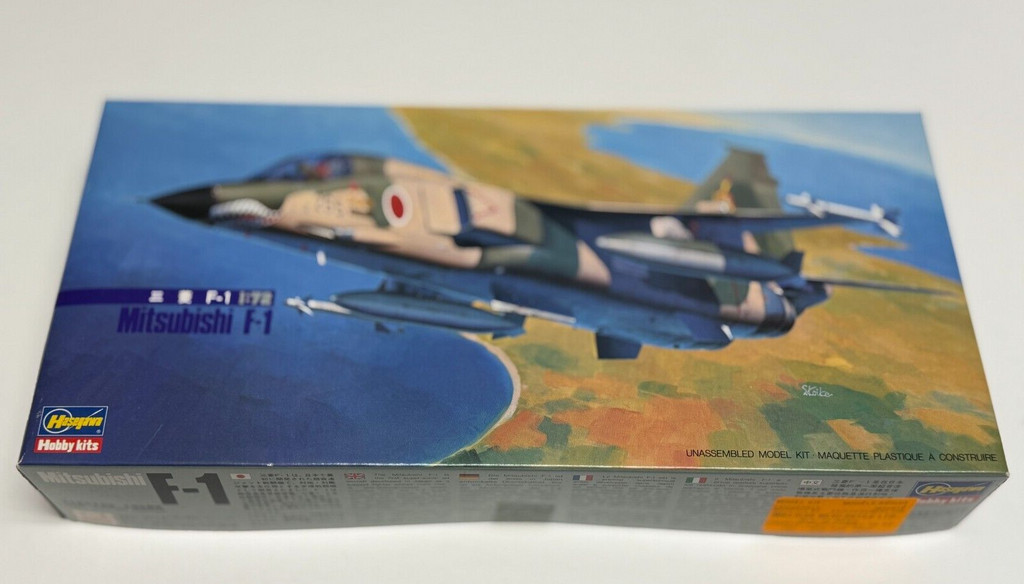 Hasegawa 1/72 Scale Mitsubishi F-1 F1 Plastic Model Airplane Kit #704