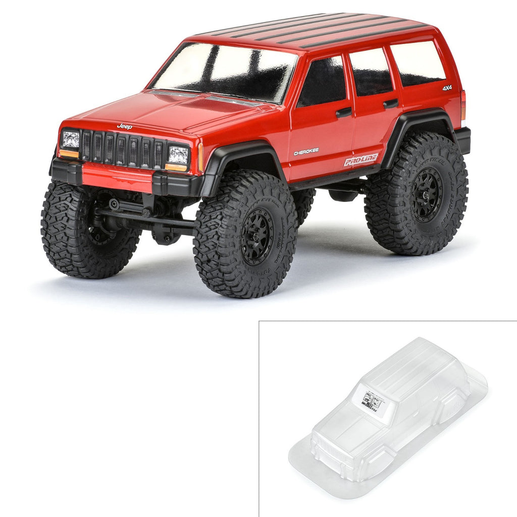 ProLine Racing 2001 Jeep Cherokee Clear Body for SCX24 PRO363100 363100