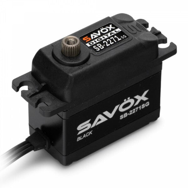 Savox SB2271SG-BE 2271 Black Edition High Voltage Brushless Digital Servo 