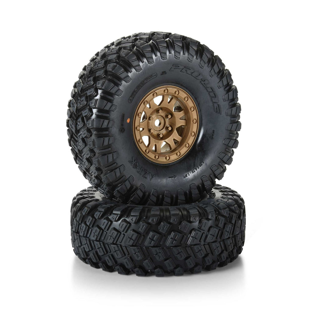 Proline 1/10 SE Aztek G8 1.9" Crawler Tires 12mm Bronze Impulse 2x PRO1025415