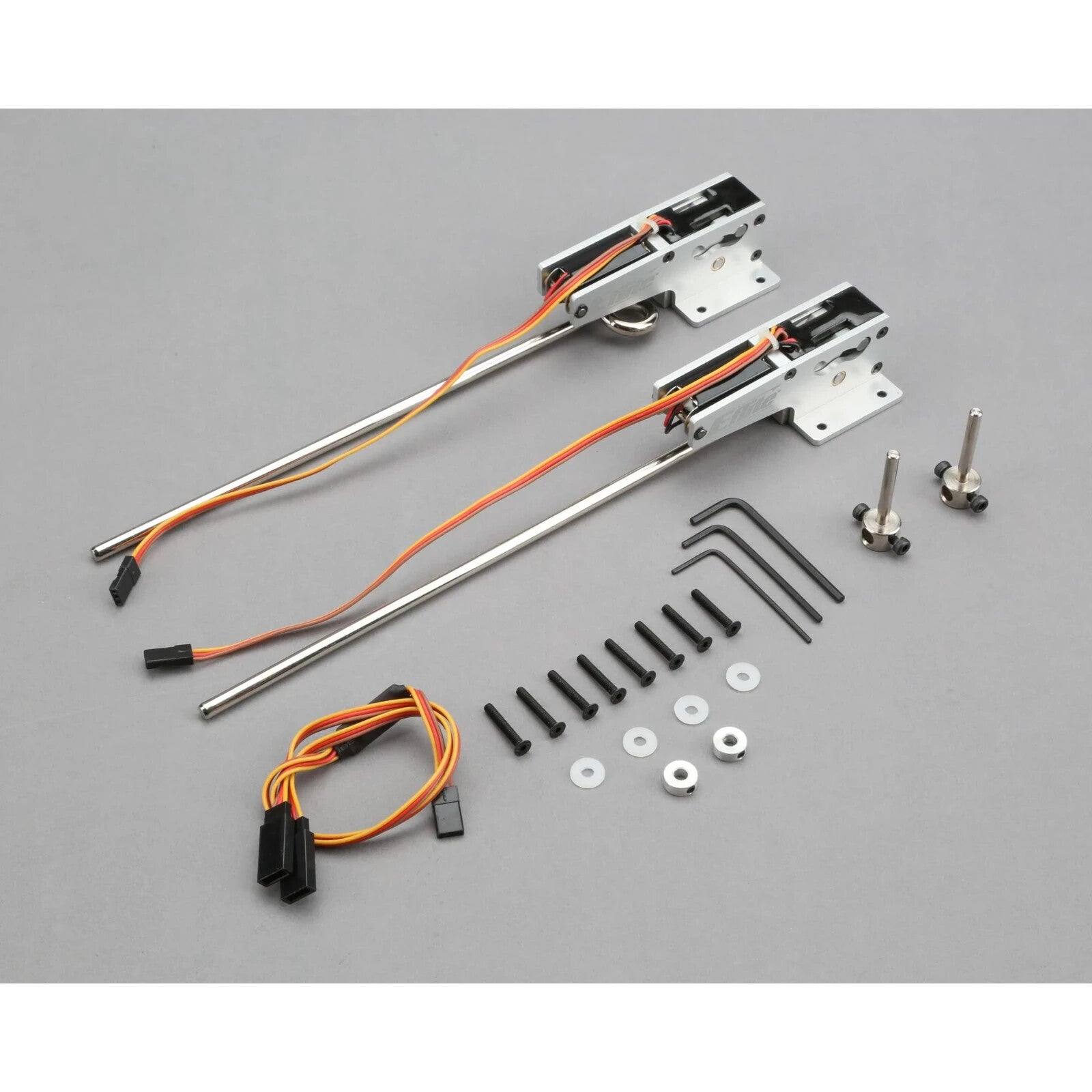 New E-flite Eflite 60-120 90 degree Strut Ready Main Elect Retract Set EFLG500