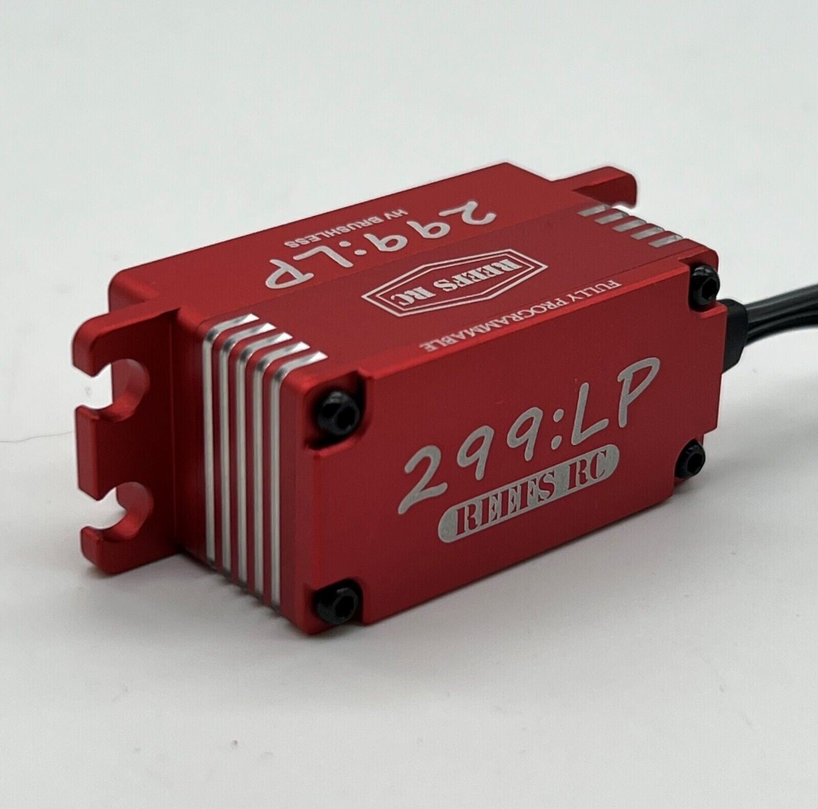 REEFS RC Special Red Edition 299LP High Torque Speed Low Profile brushless Servo