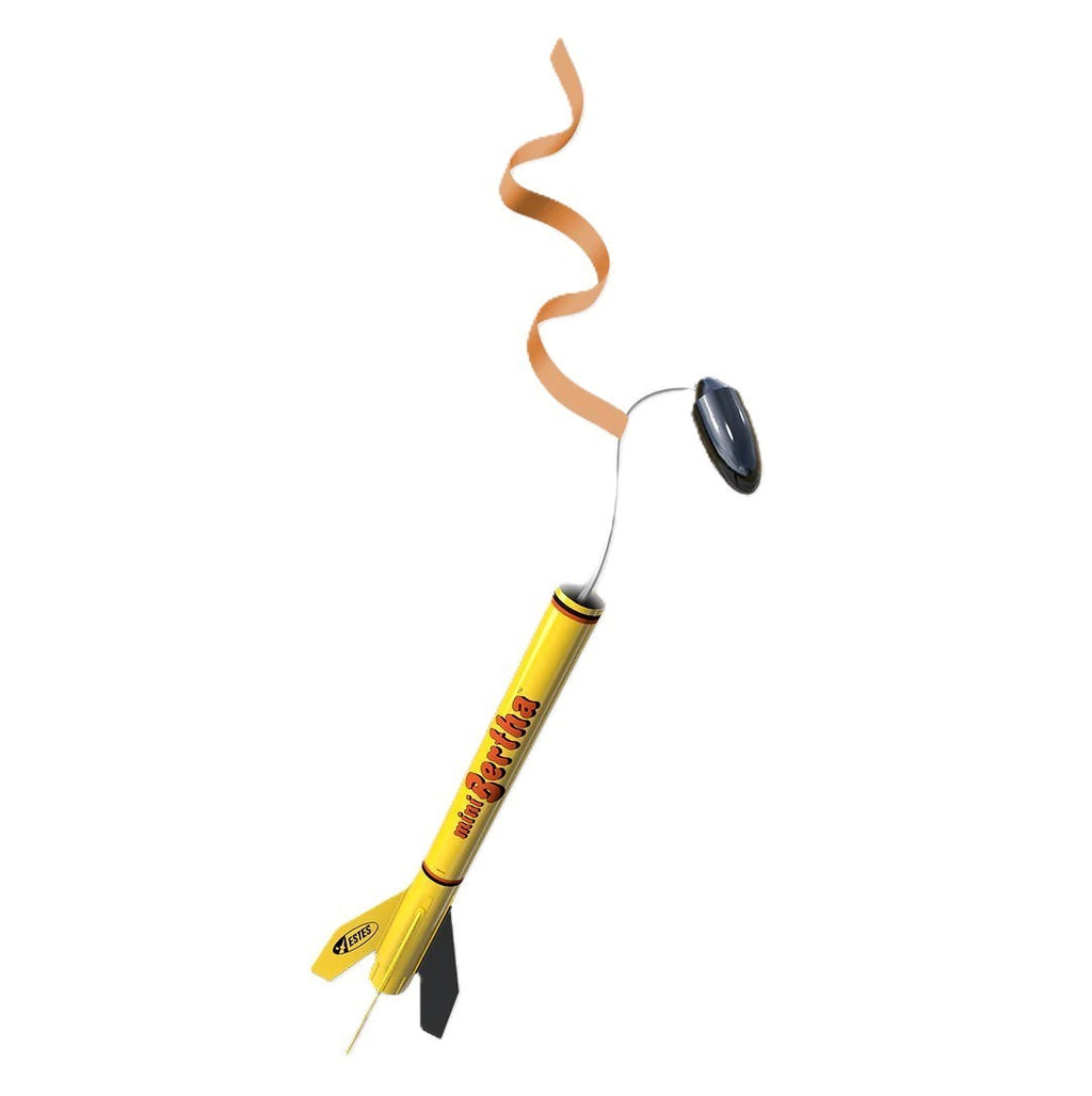 Estes Mini Bertha Beginner Model Rocket RTF Ready to Fly Launch Set EST2469 2469