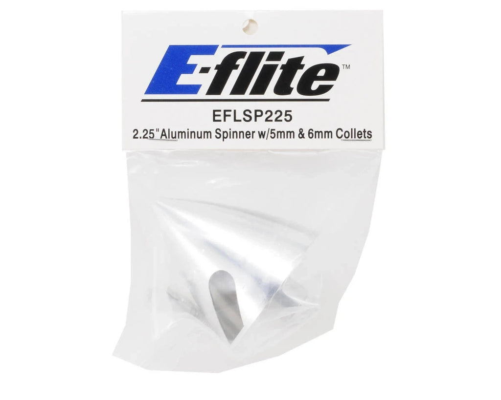 E-Flite EFlite EFLSP225 2.25" 2 1/4" Electric Spinner with 5mm & 6mm Collets