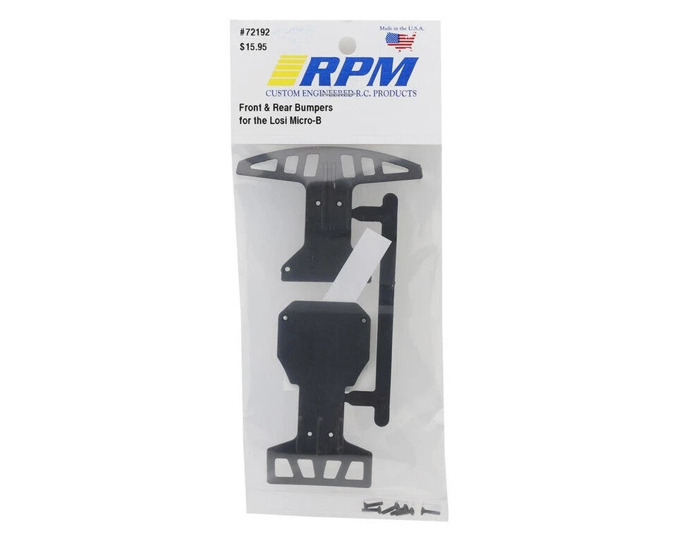 RPM Losi Micro B MicroB RC Buggy Front & Rear Bumper Set RPM72192