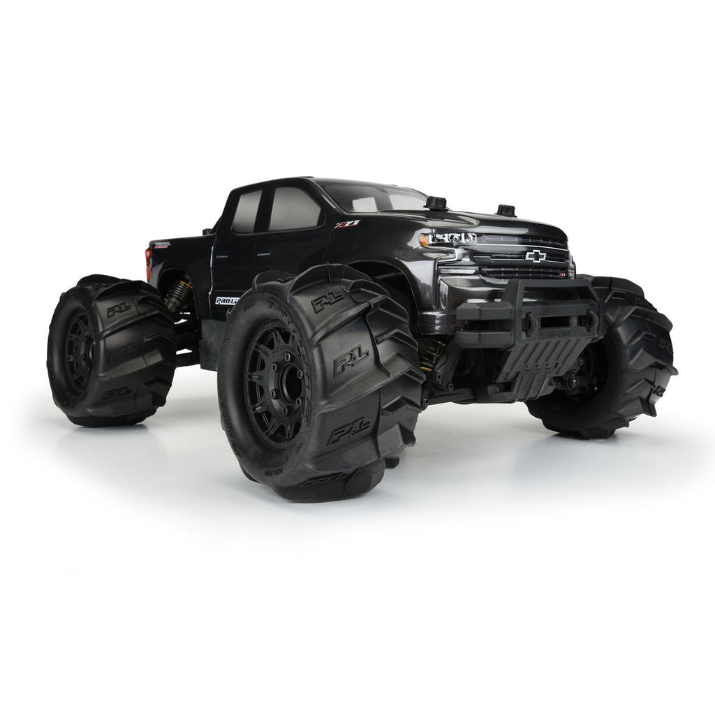 Pro-Line Racing Dumont 2.8 Sand/Snow MTD Raid Black Wheels F/R (PRO1019310)