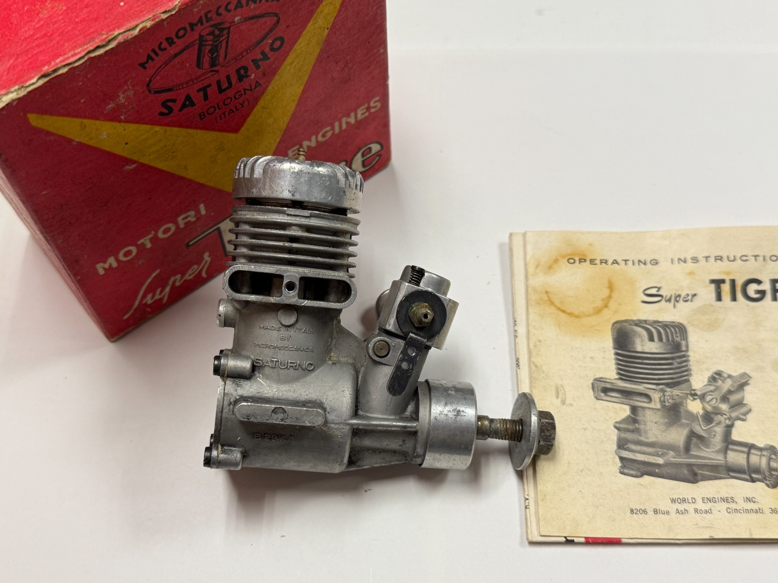 Super Tigre 40 .40 RC Remote Control Nitro Model Airplane Engine
