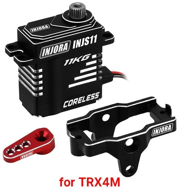 Coreless High Torque Micro Servo with Mount and Servo Horn for TRX4M TRX4MT 1/18
