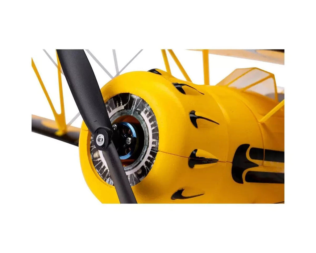 E-flite EFlite UMX Waco BNF Basic Electric RC Airplane 550mm Yellow EFLU53550Y