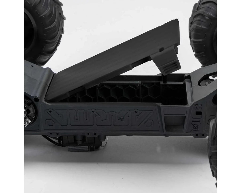 Arrma Gorgon 4x2 MEGA 550 Brushed 1/10 Monster Truck Ready-To-Assemble Kit Clear