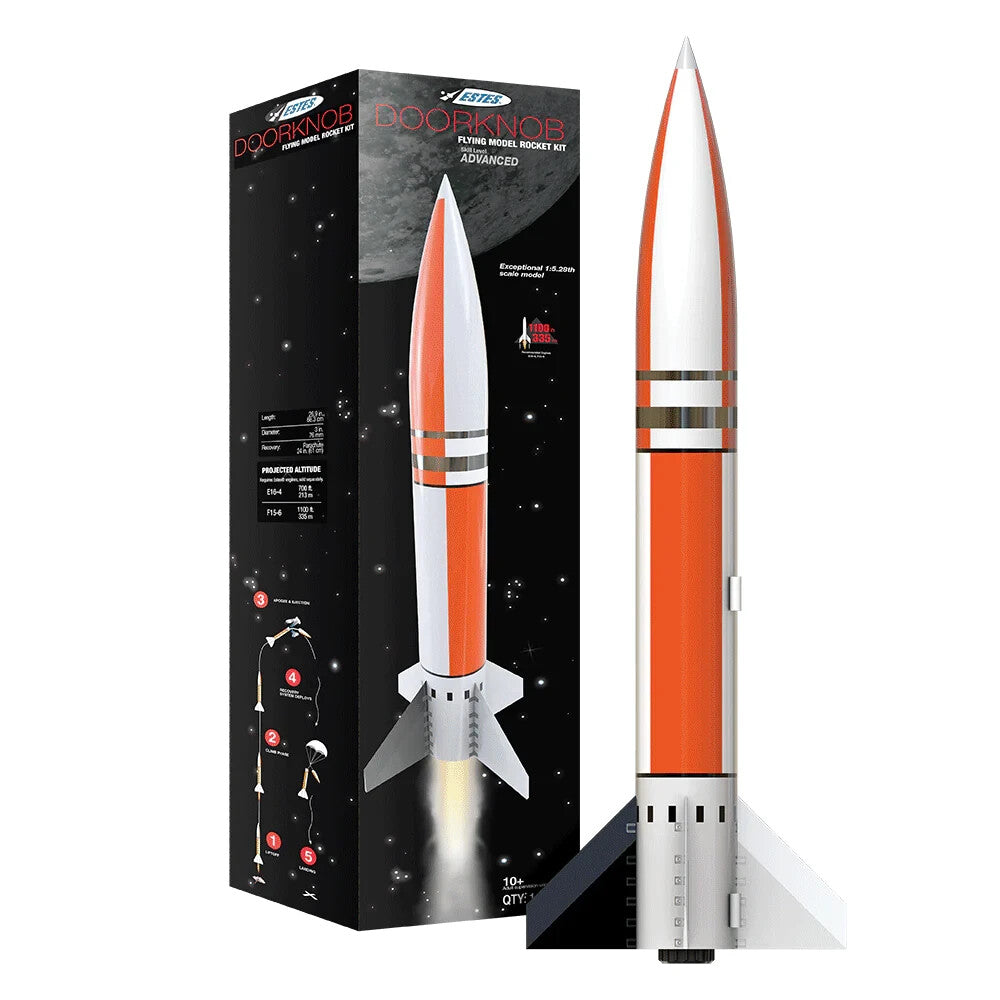 Estes Doorknob Door Knob Scale Pro Series II Model Rocket Kit EST9720 9720