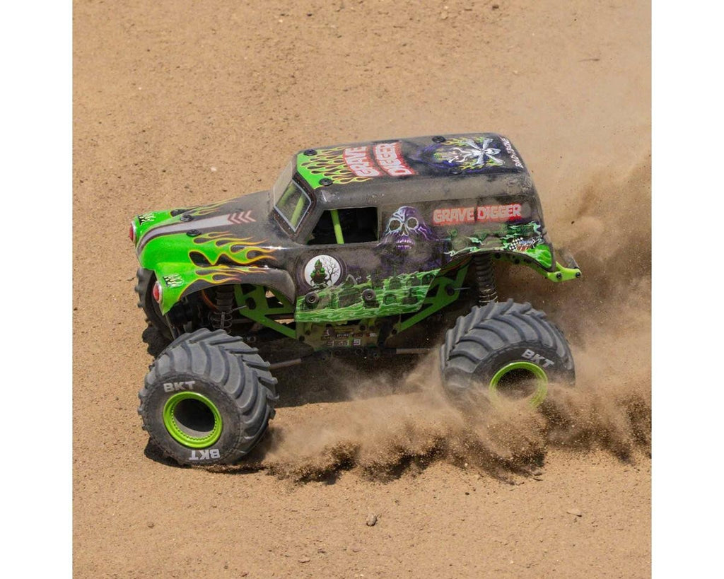 Losi 1/18 Mini LMT 4X4 Brushed RTR Monster Truck (Grave Digger) w/SLT2 2.4GHz