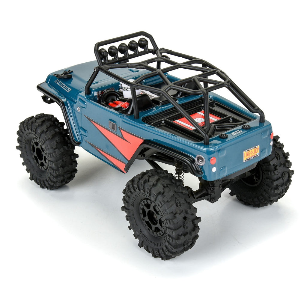 1/24 2004 Jeep LJ Clear Body/Trail Cage: SCX24 PRO366400 Pro-Line